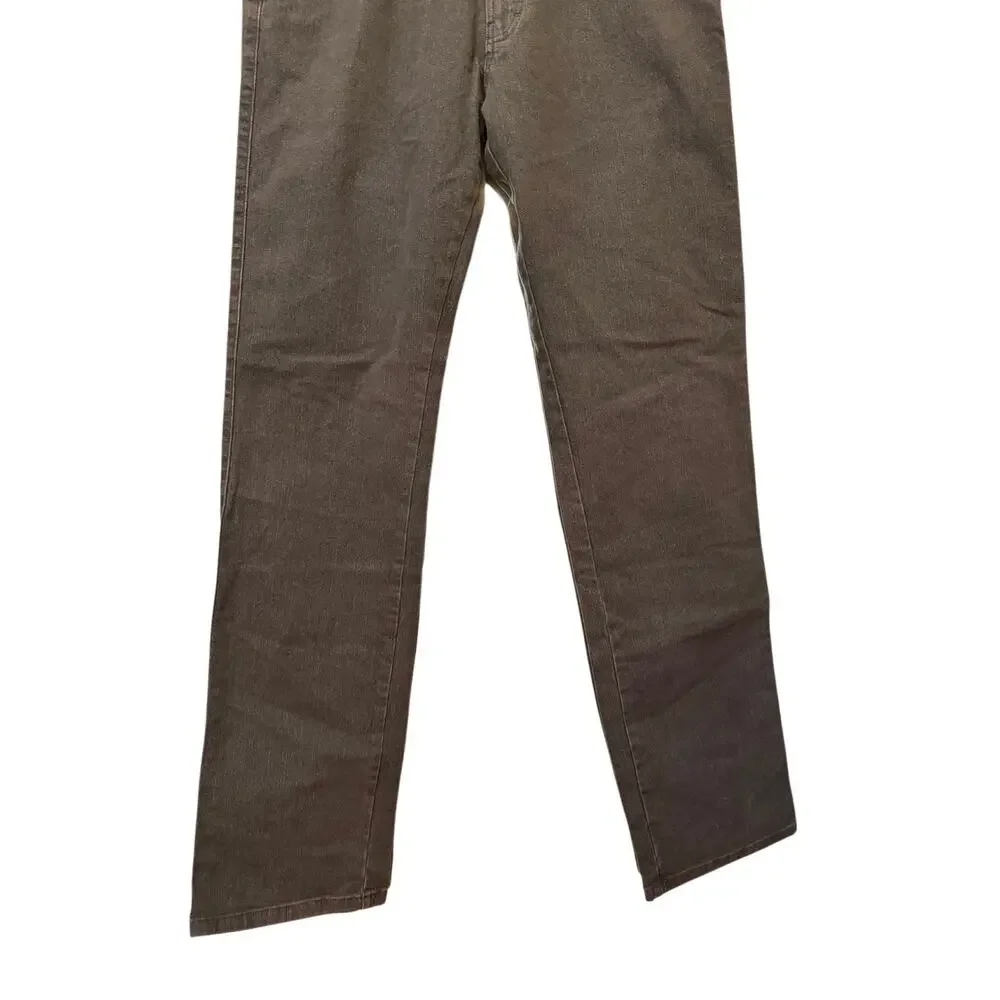 Ermenegildo Zegna Mens Pants Tailored Fit Straight Leg Jeans Size 34 NWT Stained